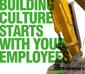 Entrepreneur advice on how to build a happy employee culture and  great customer service