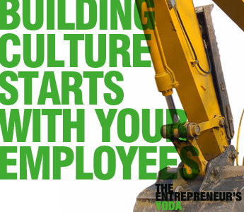 Entrepreneur advice on how to build a happy employee culture and great customer service