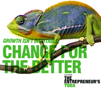 Growth isn't inevitable - Change for the better