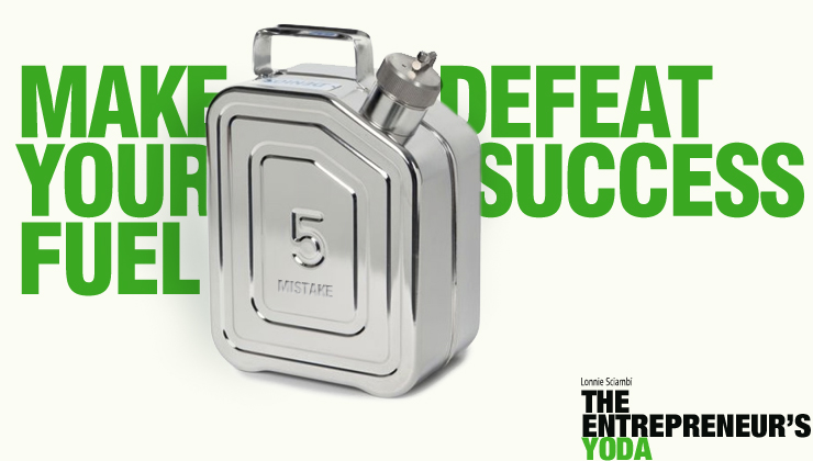 Make defeat fuel your small business success