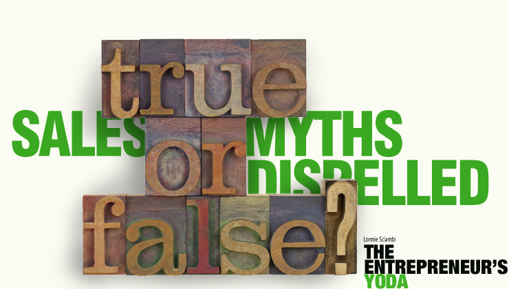 Sales myths busted